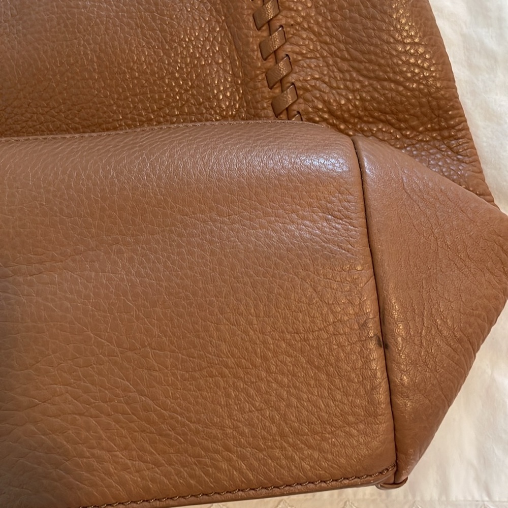 Tory Burch Brown Hobo Shoulder Bag With Chain Straps - Picture 8 of 17
